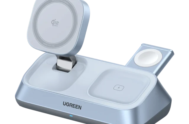 UGREEN MagFlow 3-in-1 Magnectic Wireless Desktop Charger 25W
