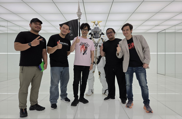 Separuh Interactive Bertemu Hideo Kojima Dapat Dukungan Langsung dari Legenda Game Jepang