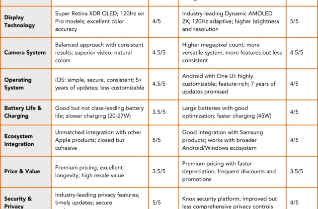 iPhone vs Samsung: The Ultimate Showdown | Rokform.com