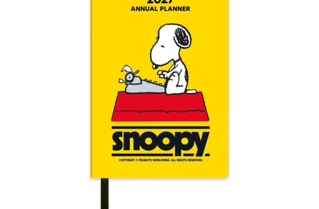 Peanuts Annual Planner 2027 A6 *ENGLISH* Grupo Erik Manga / Pop culture stationery with 1001hobbies
