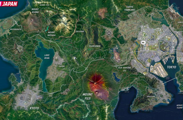 Forza Horizon 6 Japan map idea, OC : r/ForzaHorizon