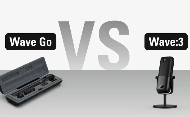 Elgato Wave Go vs Wave:3 MK.2: Which Mic for Which Job? | Elgato