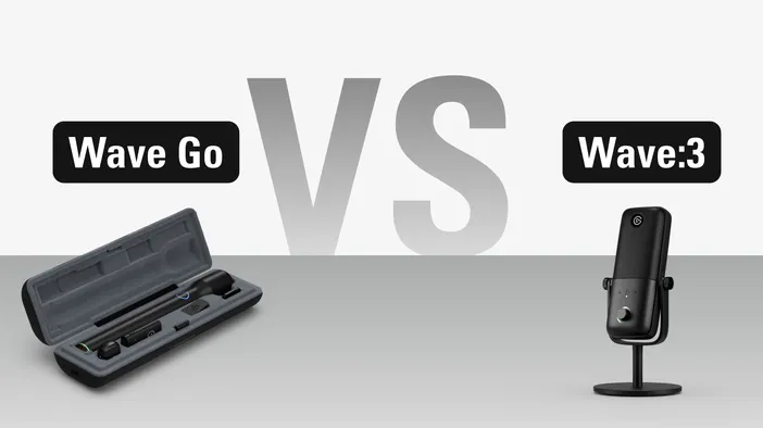 Elgato Wave Go vs Wave:3 MK.2: Which Mic for Which Job? | Elgato
