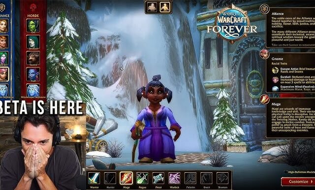 What Is World Of Warcraft Forever? BETA Gameplay Live Stream - YouTube
