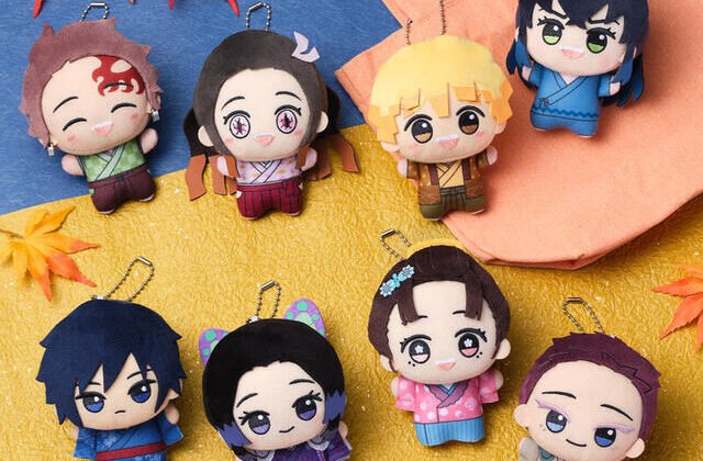 鬼滅の刃」“秋の夜長”を楽しむ炭治郎たちがグッズに！ ナムコ限定ちびぐるみ、缶バッジを絶対手に入れたい（アニメ！アニメ！） - Yahoo!ニュース
