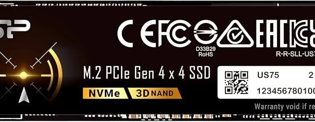 Silicon Power 2TB US75 Nvme PCIe Gen4 M.2 2280 SSD R/W hasta 7.000 ...