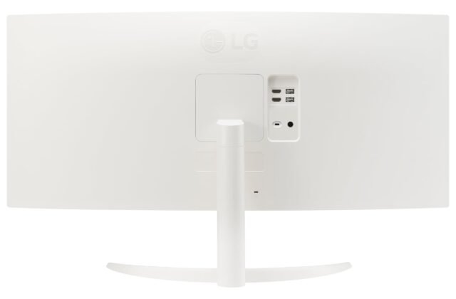 Amazon.com: LG 34SR63QA-W 34 inch Smart Curved Monitor with Streaming TV, QHD 1440p, UltraWide Screen, USB Type-C 65W PD, 1800R, webOS, HDR10, 100Hz, Built-in Speaker, AirPlay2, Screen Share, Bluetooth, White : Electronics