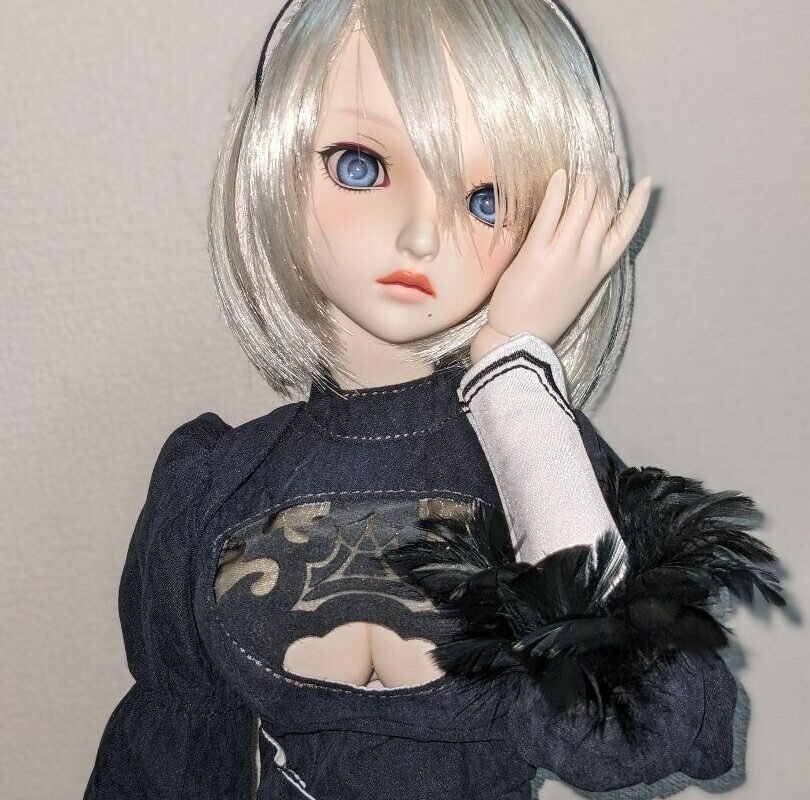 Volks Dollfie Dream DDdy NieR Automata Yorha 2B Doll Figure DD Character Toy, $962.99