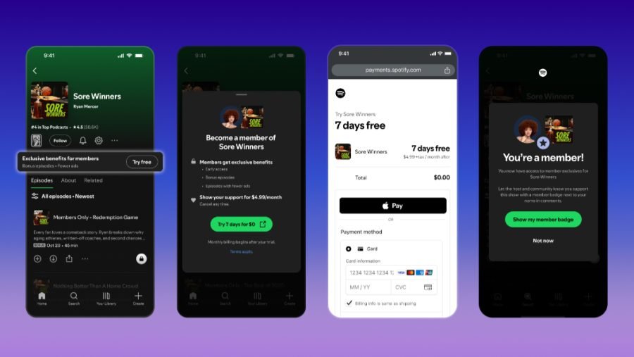 Spotify Introduces Podcast Memberships - Thurrott.com