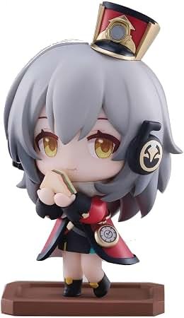 Amazon.com: RIBOSE Collapse Star Rail Train Welcome Tea Party Pioneer Woman Non-Scale PVC & ABS Deformed Figure