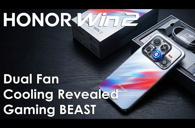 Honor Win 2's INSANE Dual Fan Cooling Revealed! Gaming BEAST