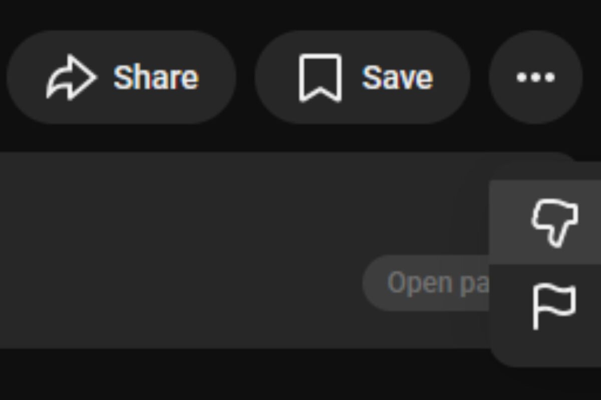 YouTube tests hiding Dislike button on regular videos