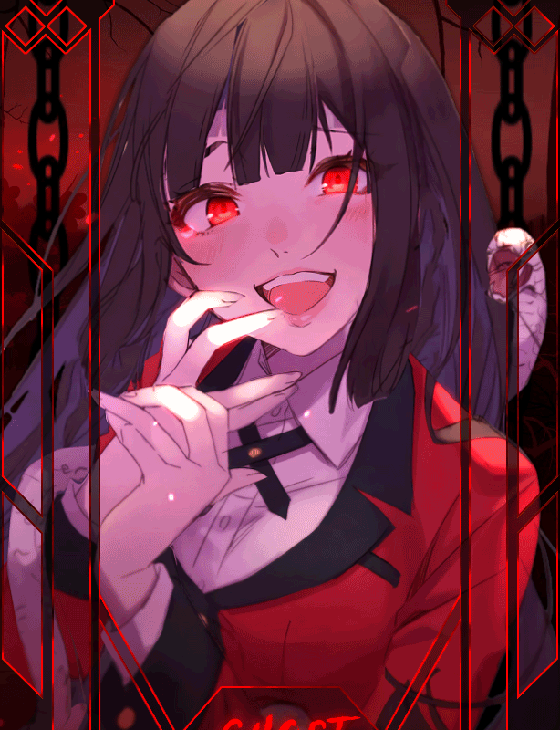 Yumeko Jabami | Kakegurui Steam Artwork | GHOSTGFX