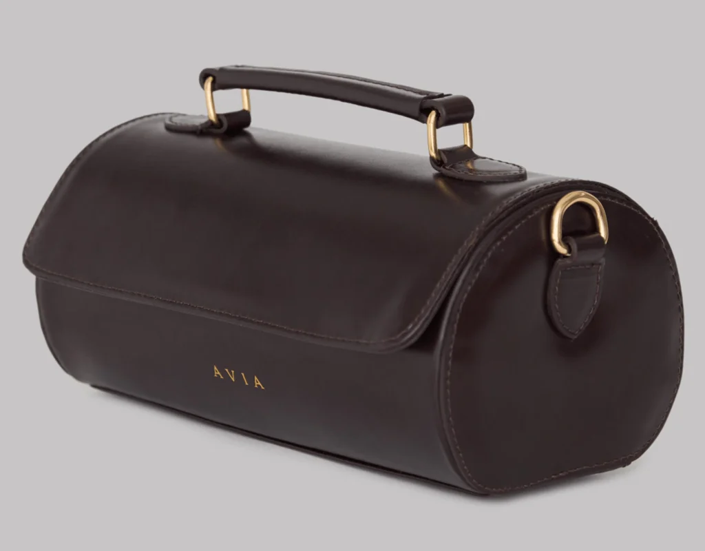 Bolsa de Couro Compacta Feminina Aurora | Avia Oficial