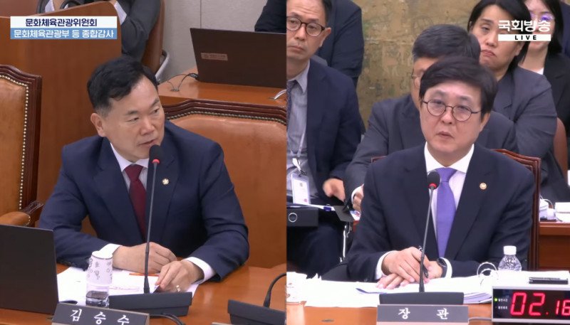 Rep. Kim Seung-soo Urges Support for Esports... Minister Promises to "Personally Oversee It" - Inven Global