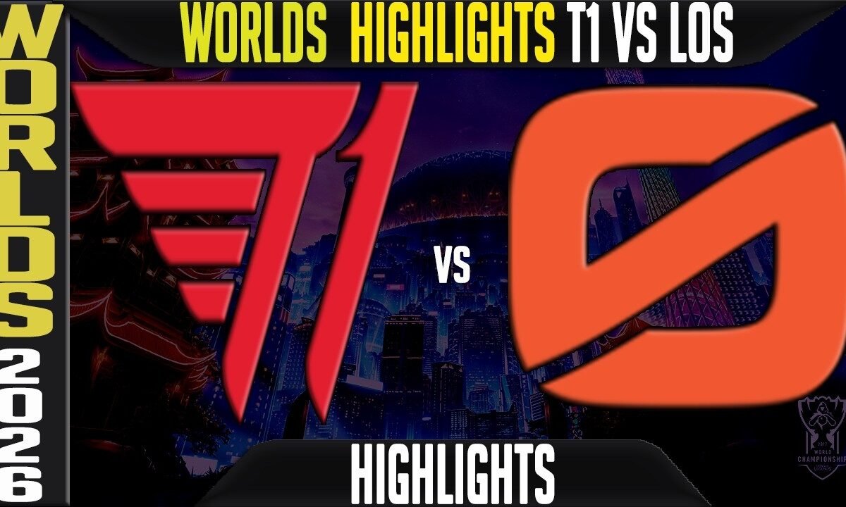 T1 vs LOS Highlights | Worlds 2026 Swiss Stage Day 1