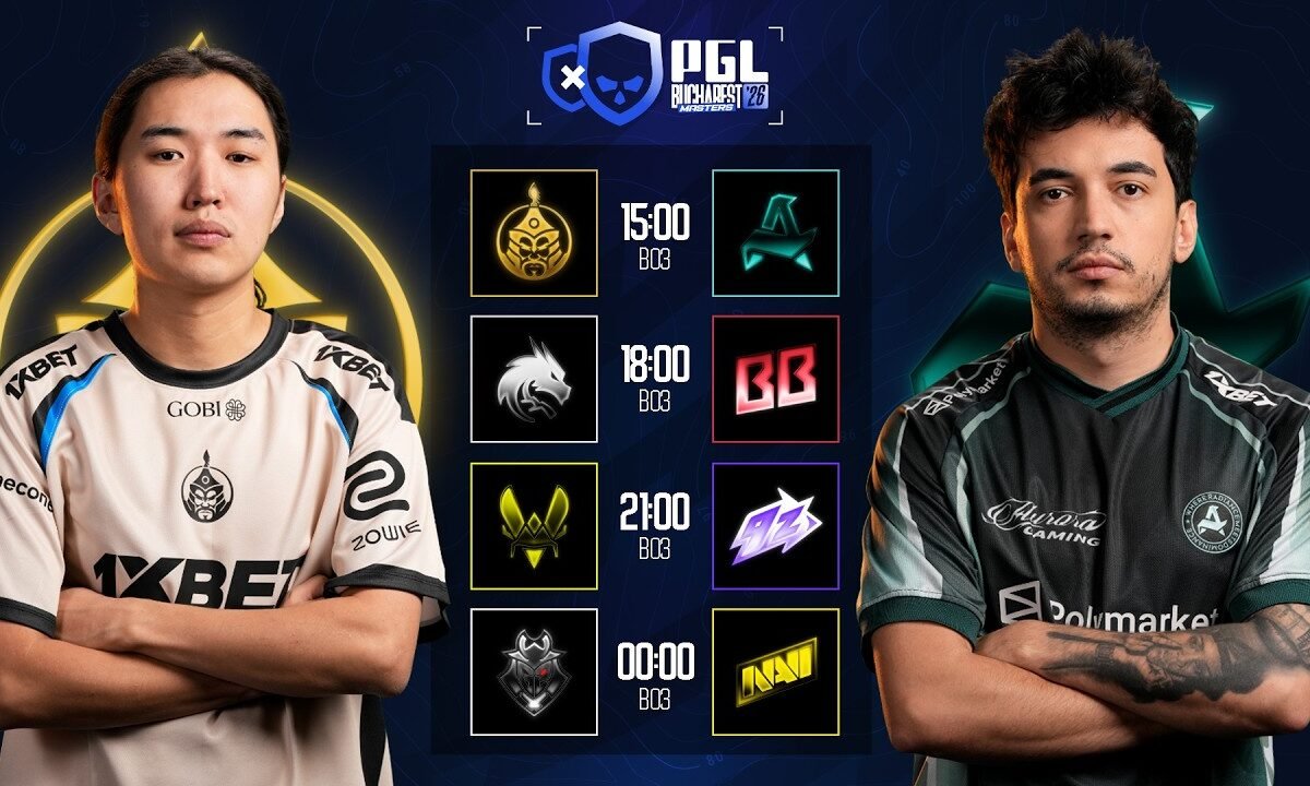 The Mongolz vs Aurora Gaming - PGL Masters Bucharest 2026 - GROUP ...
