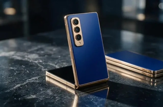 Samsung W27 Foldable: Gold-Blue Look, Oct. 29 [2026]