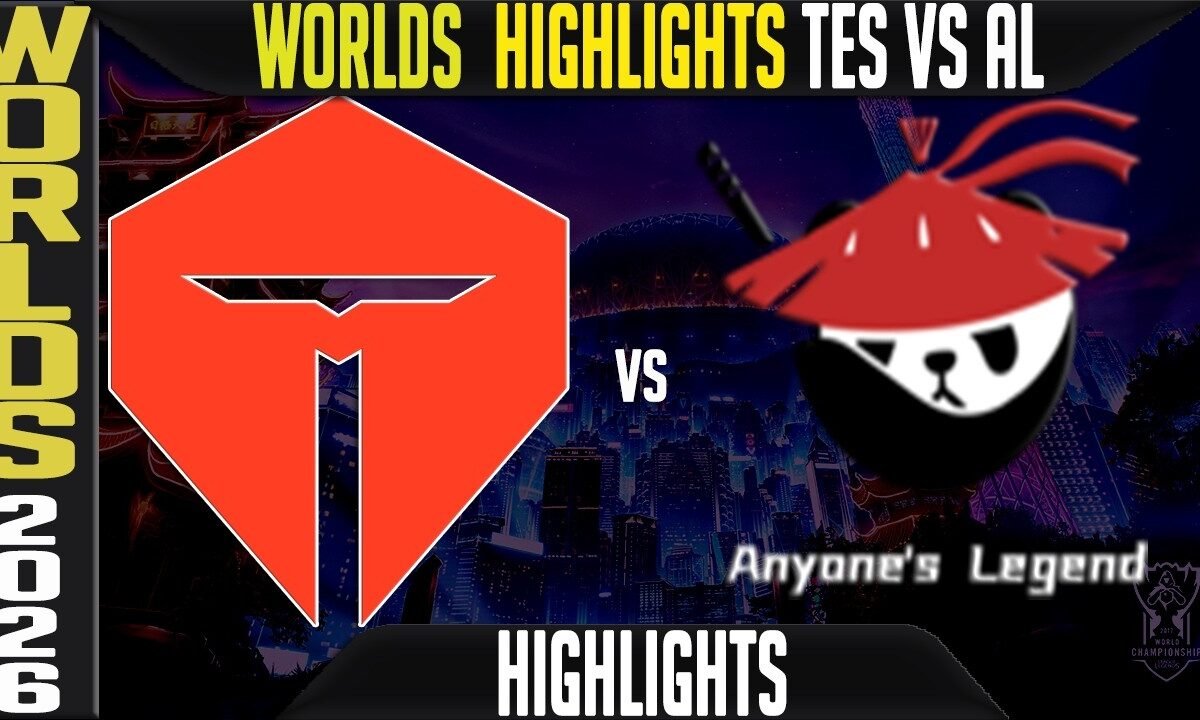 TES vs AL Highlights | Worlds 2026 Swiss Stage | TOP Esports vs Anyones Legend