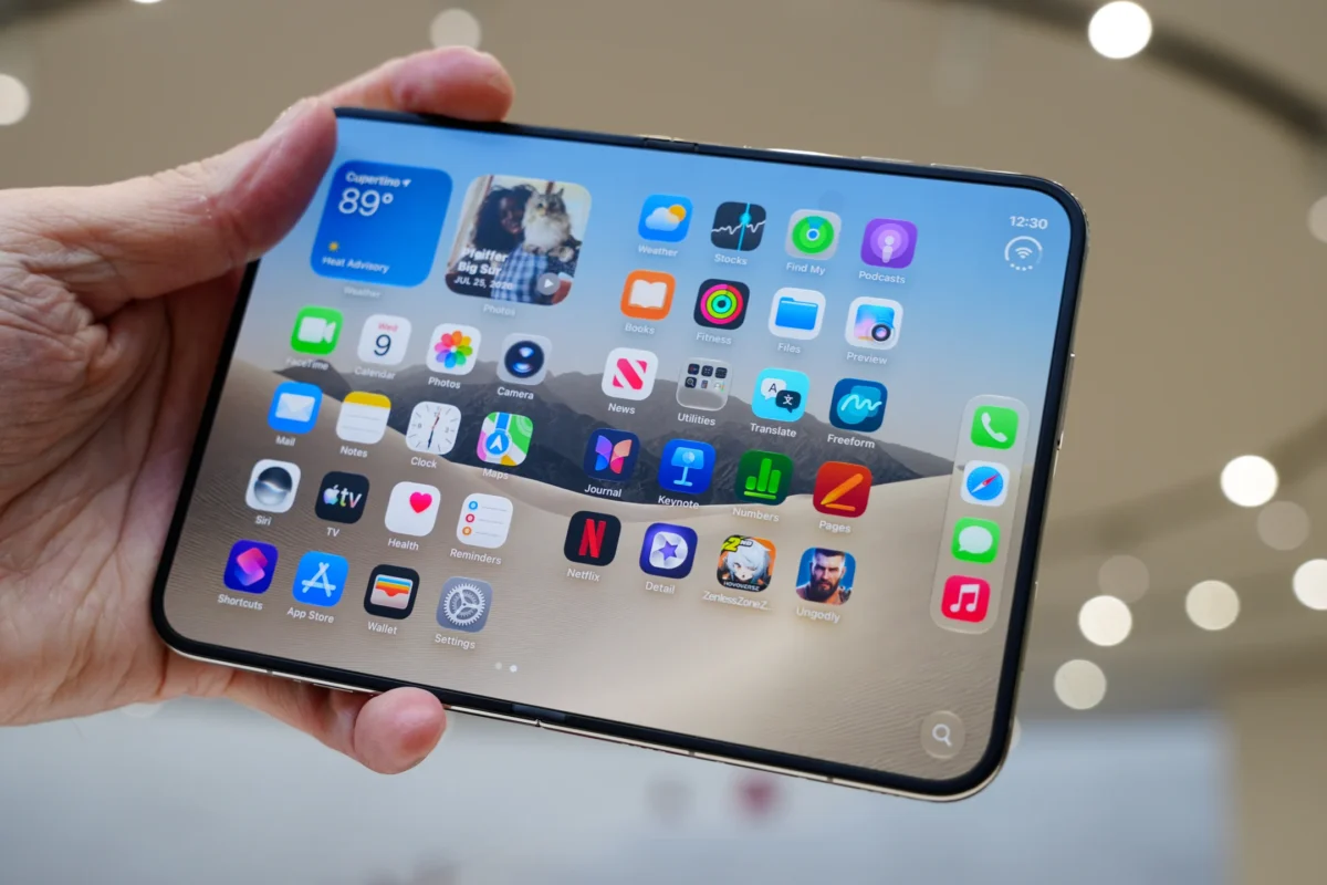 iPhone Duo Is Apple's First Foldable Phone. Surprise, It's Expensive! | PCMag