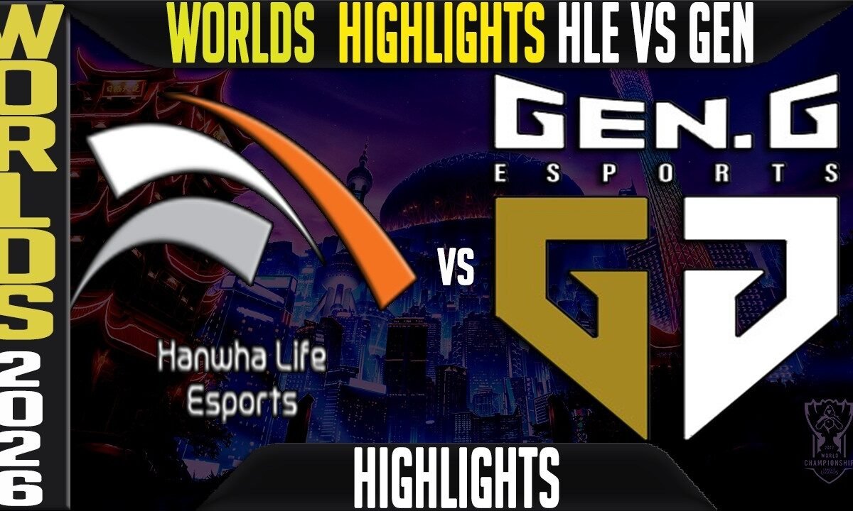 HLE vs GEN Highlights | Worlds 2026 Swiss Stage | Hanwha Life Esports vs Gen.G