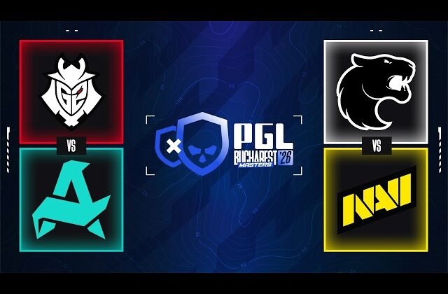 PGL MASTERS BUCHAREST 2026 - G2 vs Aurora | FURIA vs NaVi