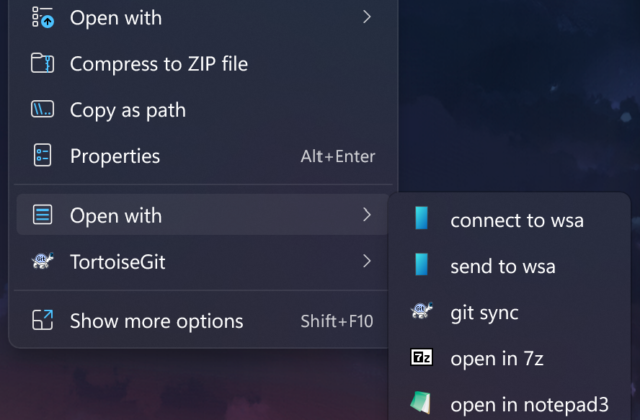 GitHub - ikas-mc/ContextMenuForWindows11: Add Custom Context Menu For Windows11 · GitHub