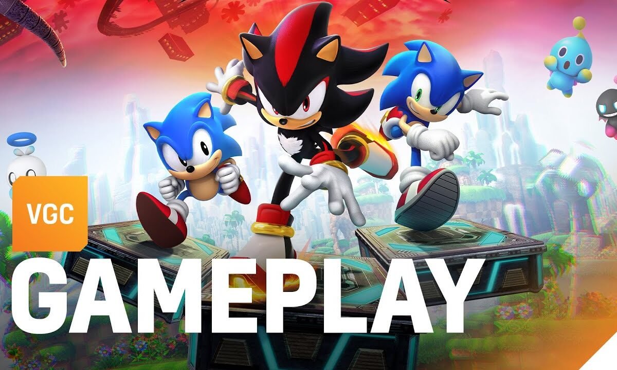 Sonic X Shadow Generations gameplay footage