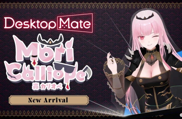 Desktop Mate（デスクトップメイト）｜Mac版・Widgets配信中！ on X: "📢 New DLC Announcement 📢 "Mori Calliope" Releasing Thu, Oct 29! 💀 hololive's first arrival on Desktop Mate! 🎤 Newly recorded voice lines by Mori Calliope herself, in
