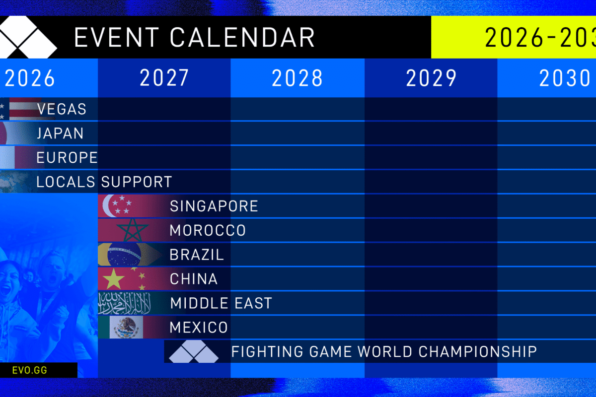 Evo expands to Brazil, China, Saudi Arabia and more, announces new Fighting Game World Championship