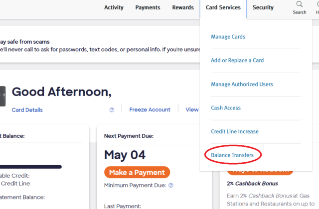 How To Do A Discover Balance Transfer | Bankrate