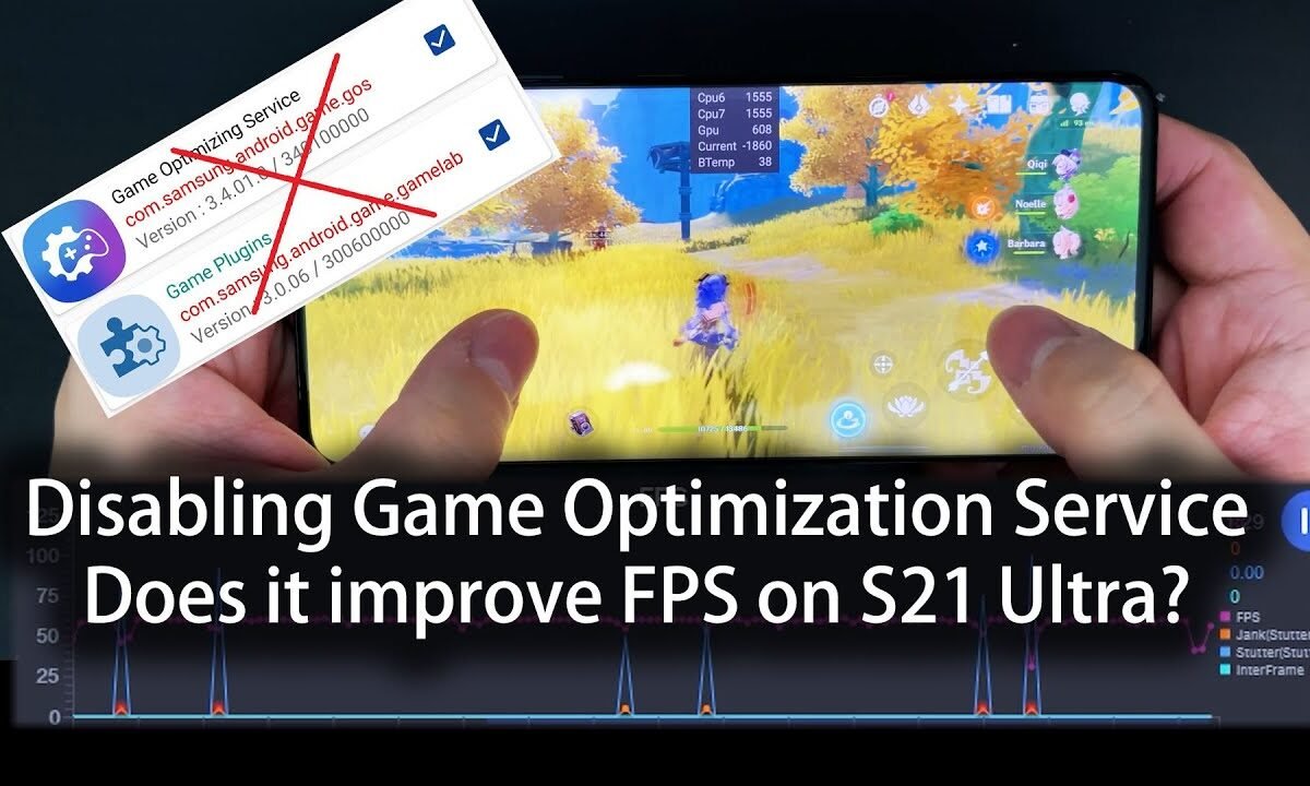 Disabling Game Optimization Service on S21 Ultra, does it help with gaming performance?