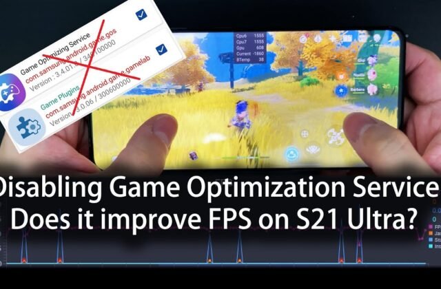 Disabling Game Optimization Service on S21 Ultra, does it help with gaming performance?