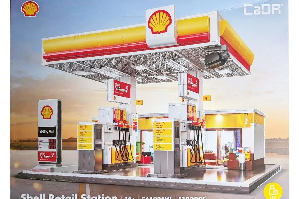 Shell]Block Kit Shell Retail Station (Large) Block Toy|HobbySearch