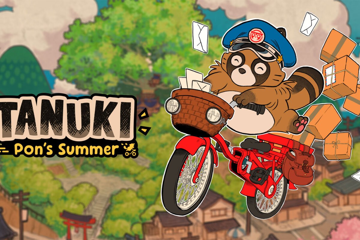 Tanuki: Pon's Summer Revealed - Join an Adorable Mailman Tanuki on a BMX Quest - XBOX Wire