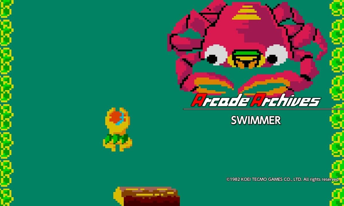 Arcade Archives 2 SWIMMER Launches on October 29th