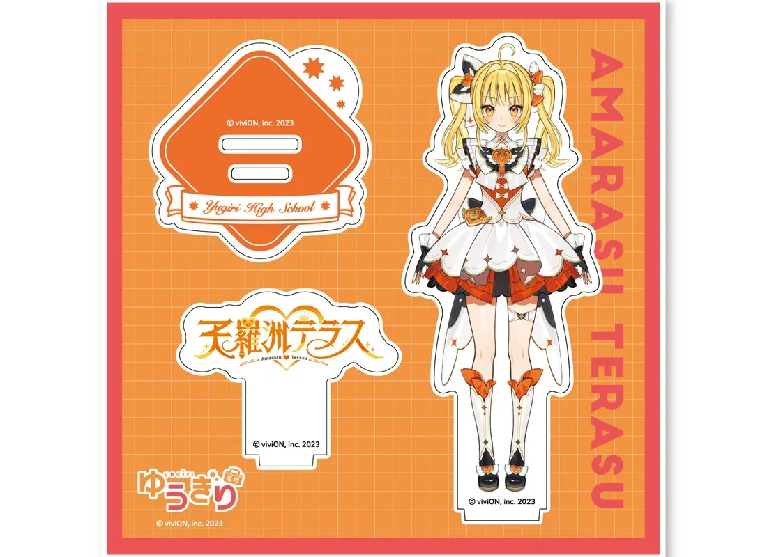 Yugiri High School Tenrasu Terrace Debut Commemorative Goods Acrylic S – viviON BLUE