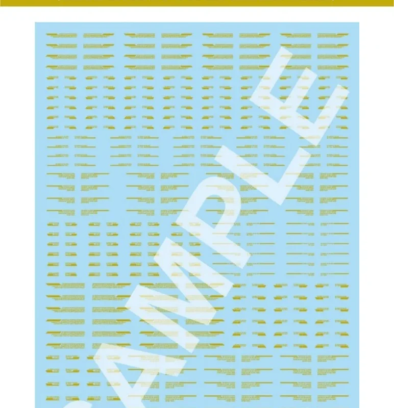 Hobby Japan Modeler`s Decal Marking 04 [Edge Design Type: Mirror Gold]|HobbySearch
